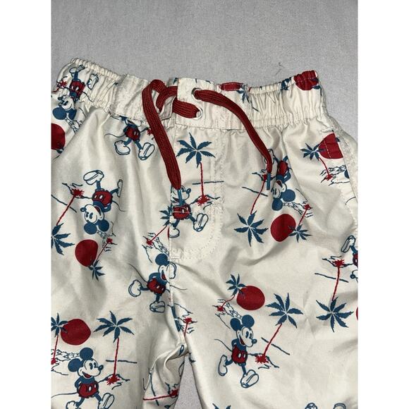 Disney Junk Food Mickey Mouse Swim Shorts Size Small (6/7)‎ Resortwear Swimsuit - Picture 3 of 9